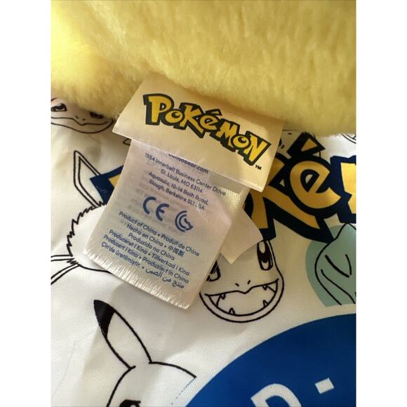 Build A Bear Pokemon Pikachu Plush Stuffed Toy 18" BAB With Original Bag - Picture 5 of 10